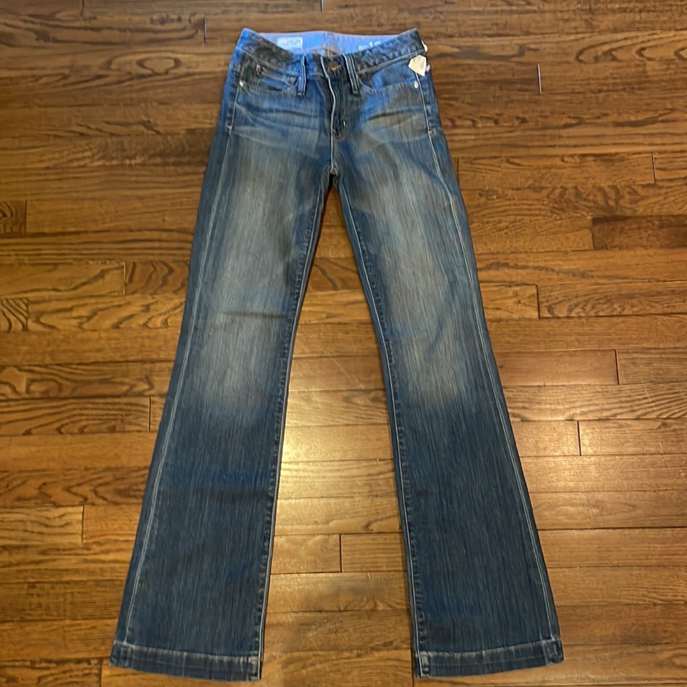 New With Tags Gap Long & Lean Mid Rise Jeans        Size 24/OOr